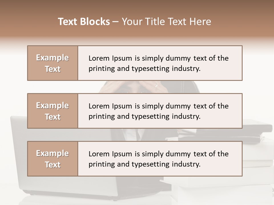 Successful Mobile Work PowerPoint Template