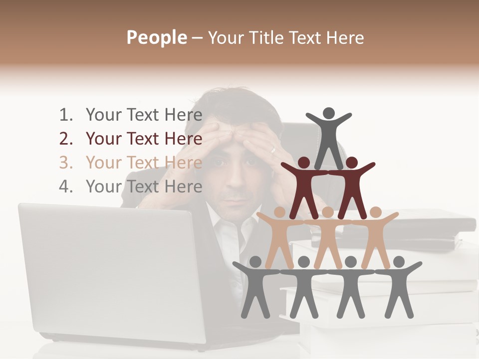 Successful Mobile Work PowerPoint Template