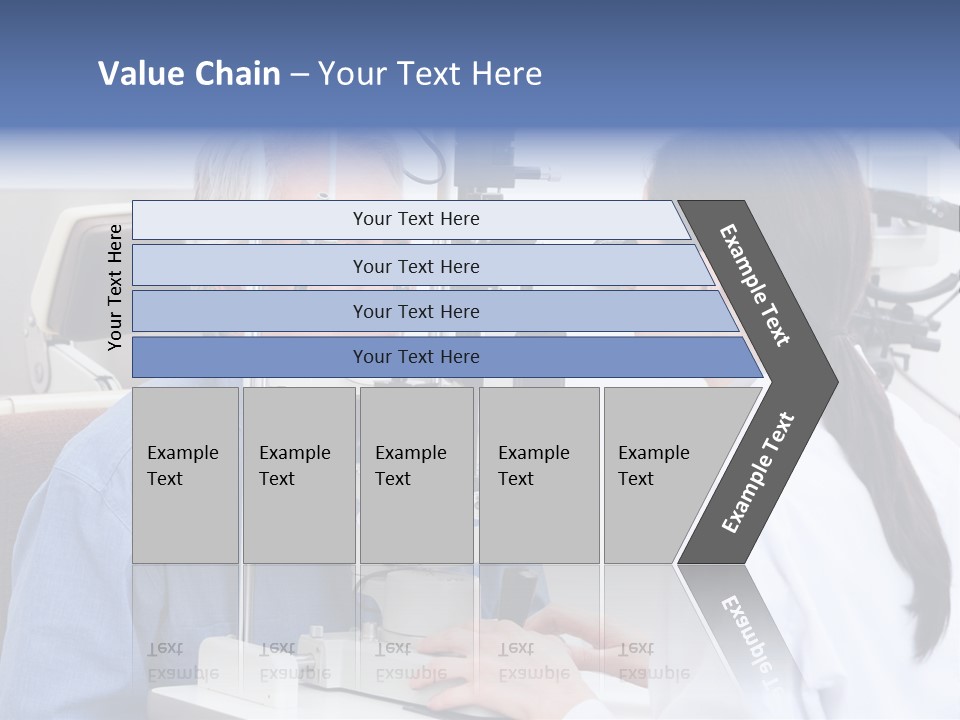 Young Concentrating Astigmatism PowerPoint Template