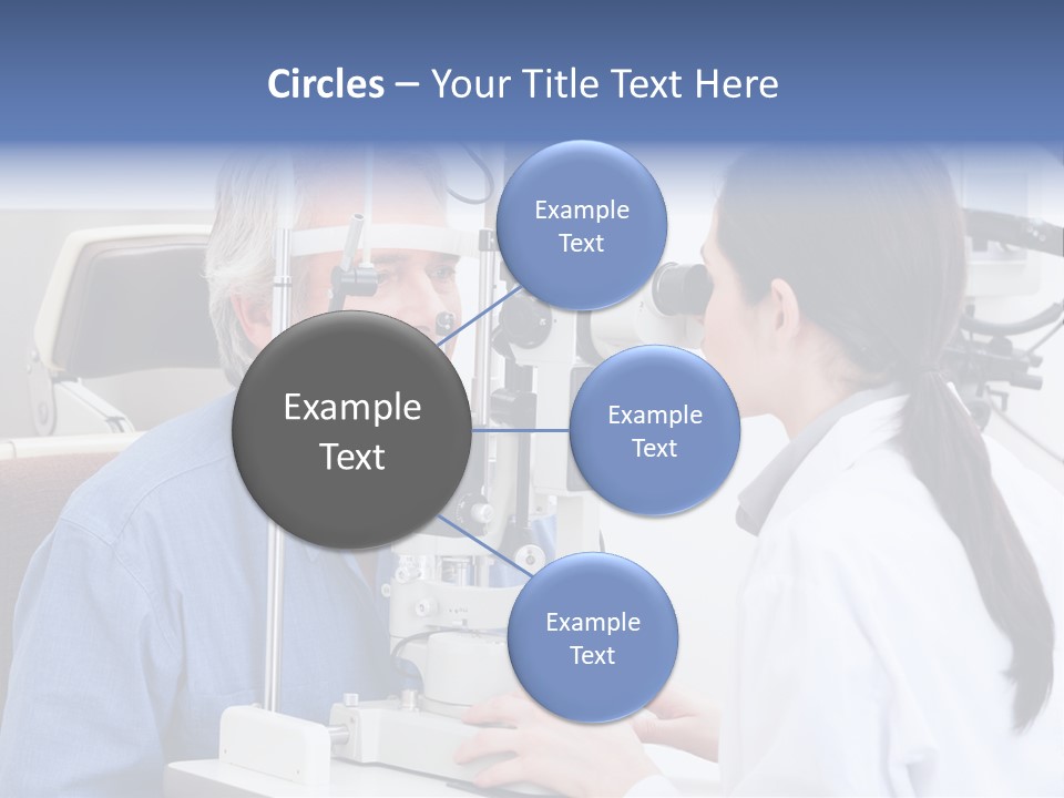 Young Concentrating Astigmatism PowerPoint Template