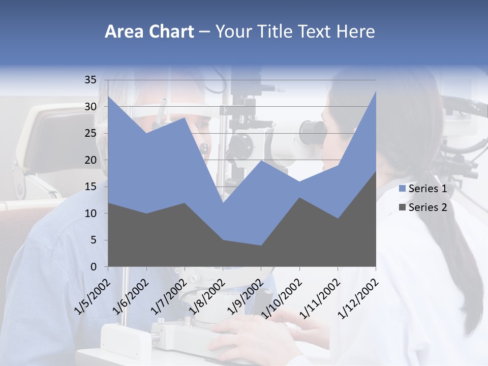 Young Concentrating Astigmatism PowerPoint Template