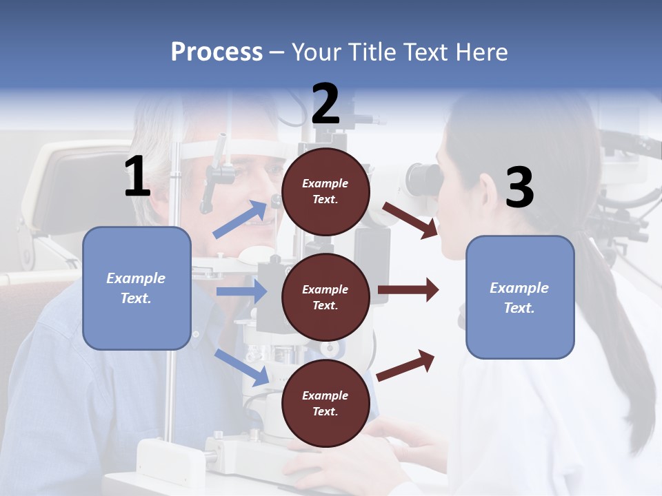 Young Concentrating Astigmatism PowerPoint Template