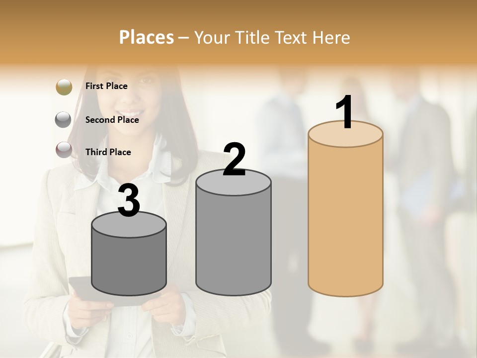 Person Lovely Ambition PowerPoint Template