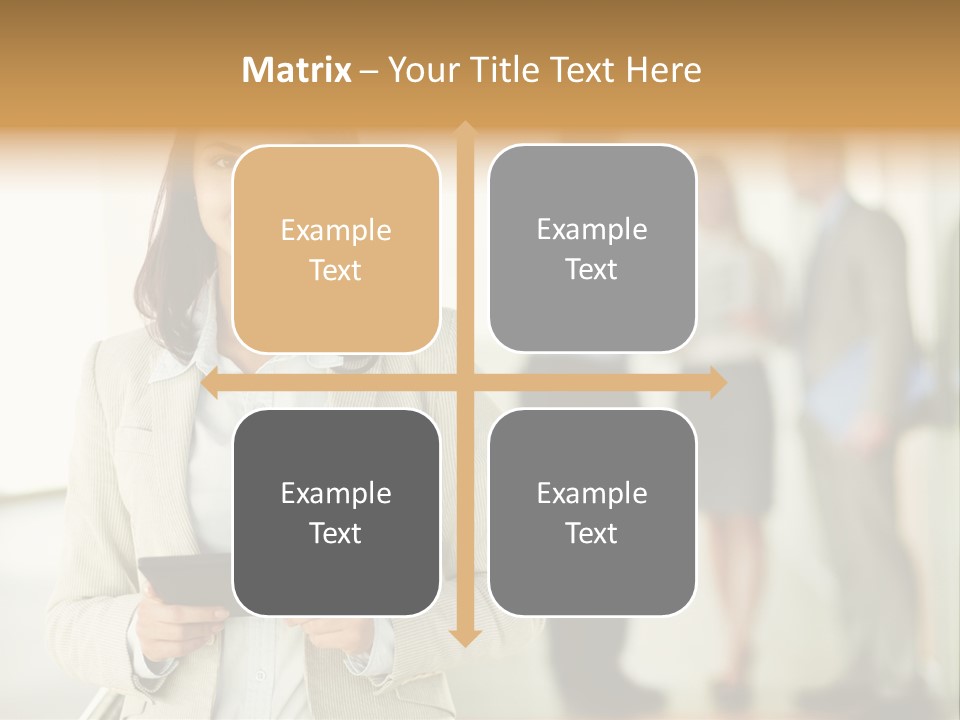 Person Lovely Ambition PowerPoint Template