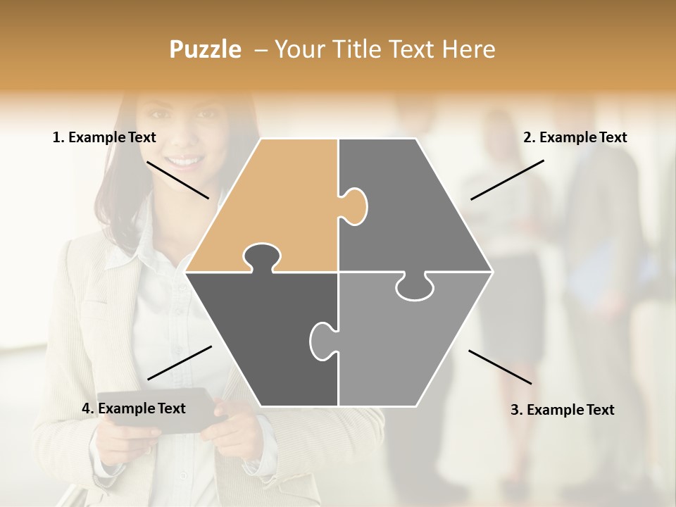 Person Lovely Ambition PowerPoint Template