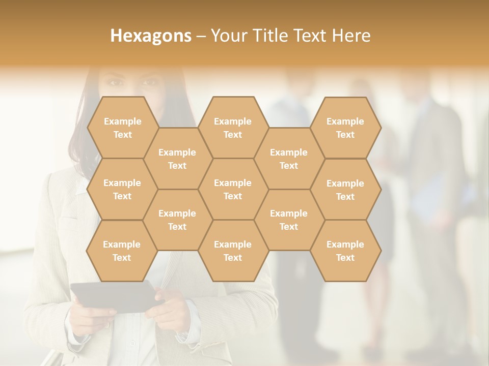 Person Lovely Ambition PowerPoint Template