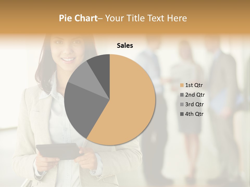 Person Lovely Ambition PowerPoint Template