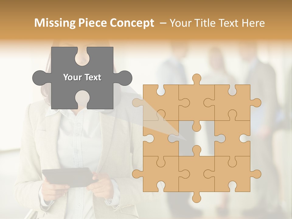 Person Lovely Ambition PowerPoint Template