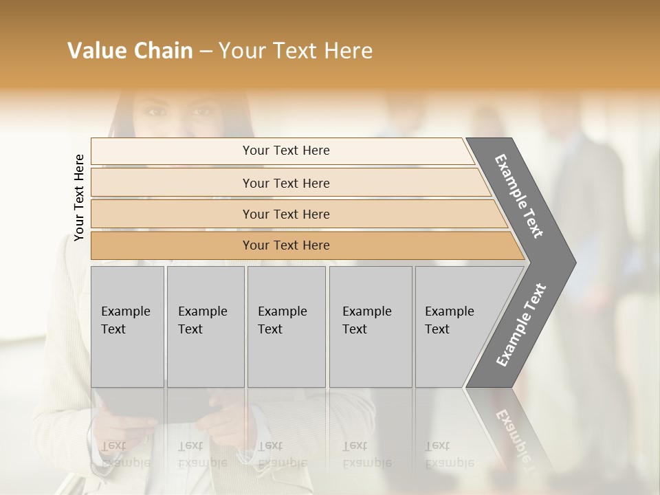 Person Lovely Ambition PowerPoint Template