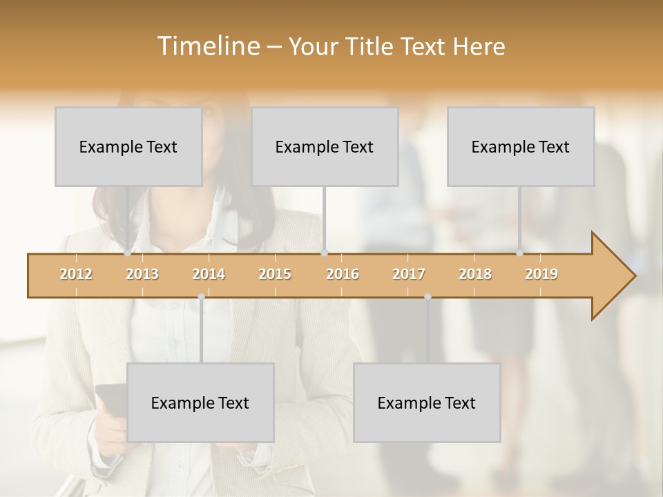 Person Lovely Ambition PowerPoint Template