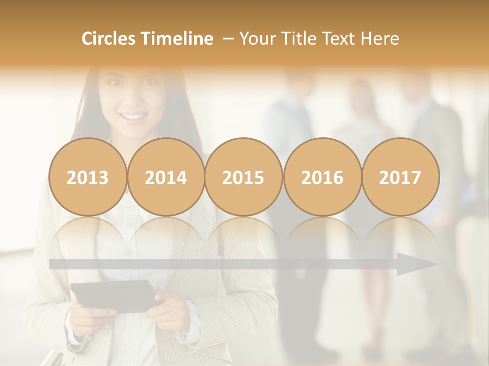 Person Lovely Ambition PowerPoint Template