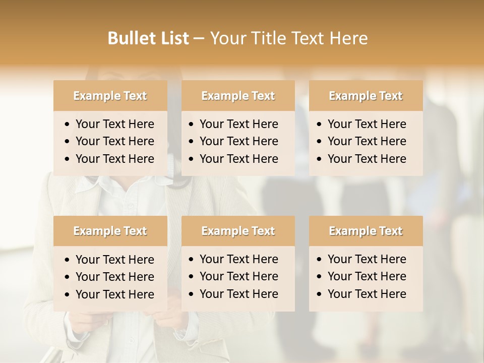 Person Lovely Ambition PowerPoint Template