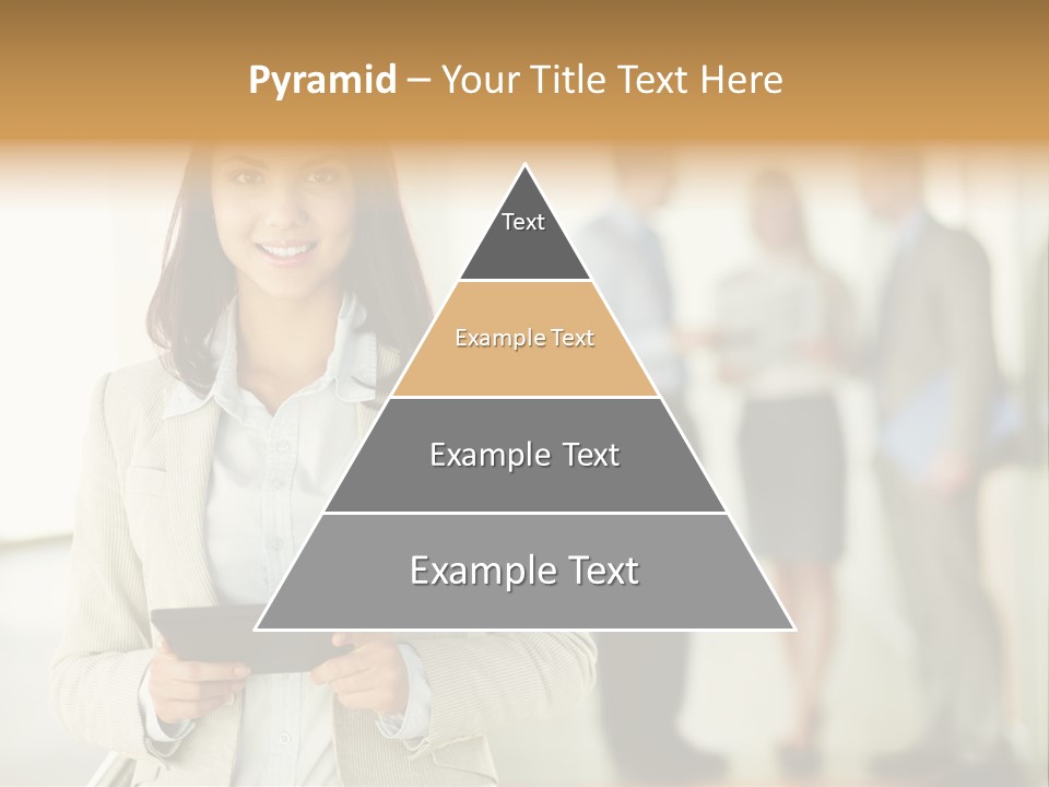 Person Lovely Ambition PowerPoint Template