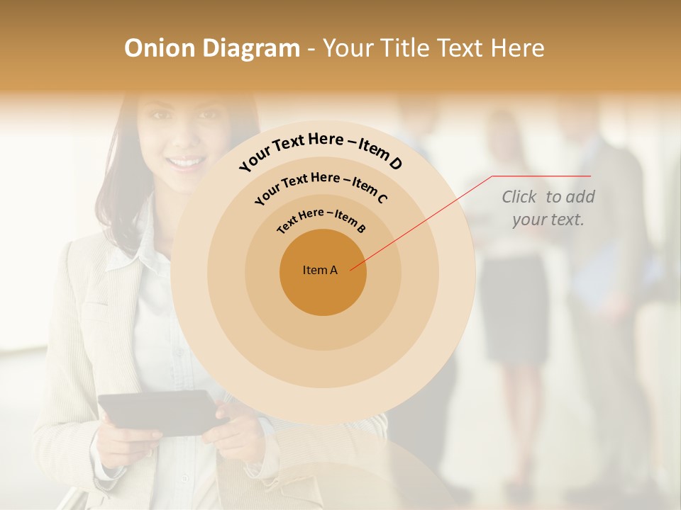 Person Lovely Ambition PowerPoint Template