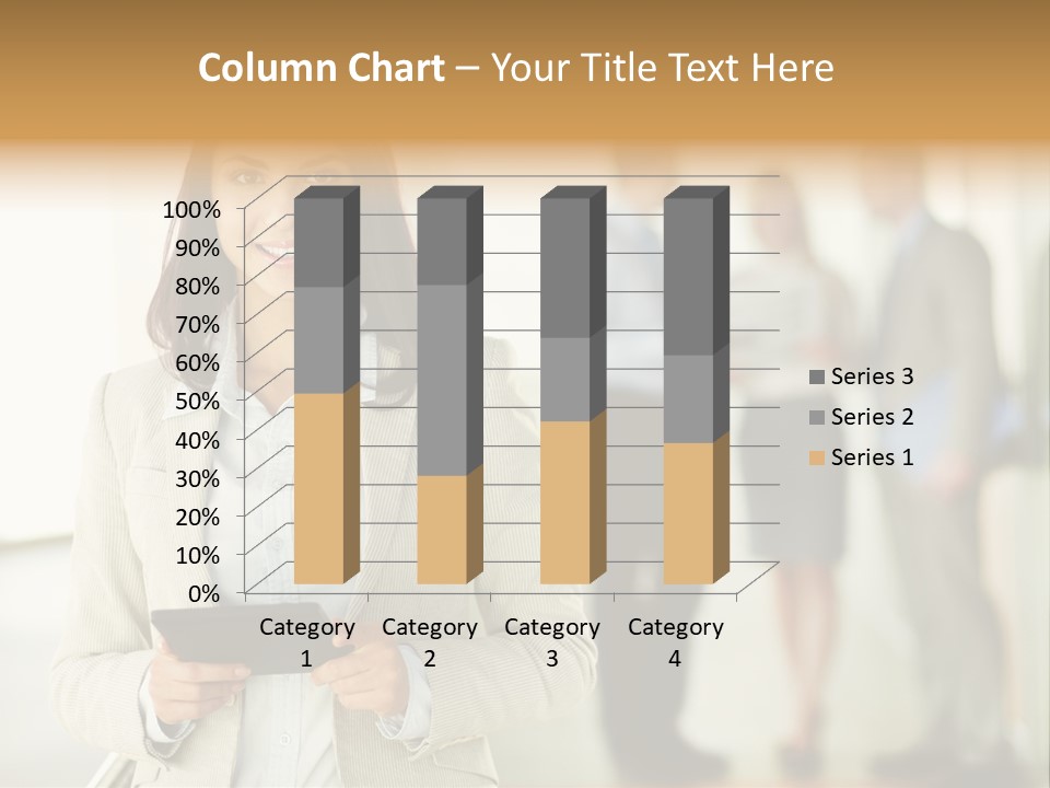 Person Lovely Ambition PowerPoint Template