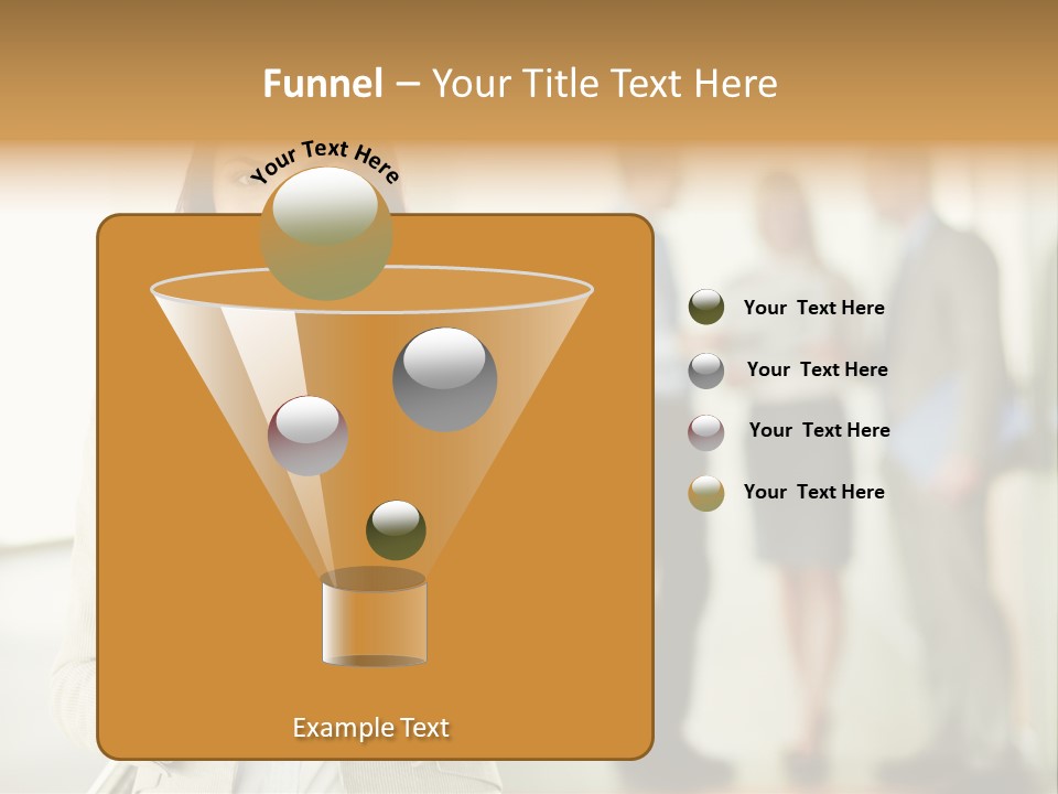 Person Lovely Ambition PowerPoint Template