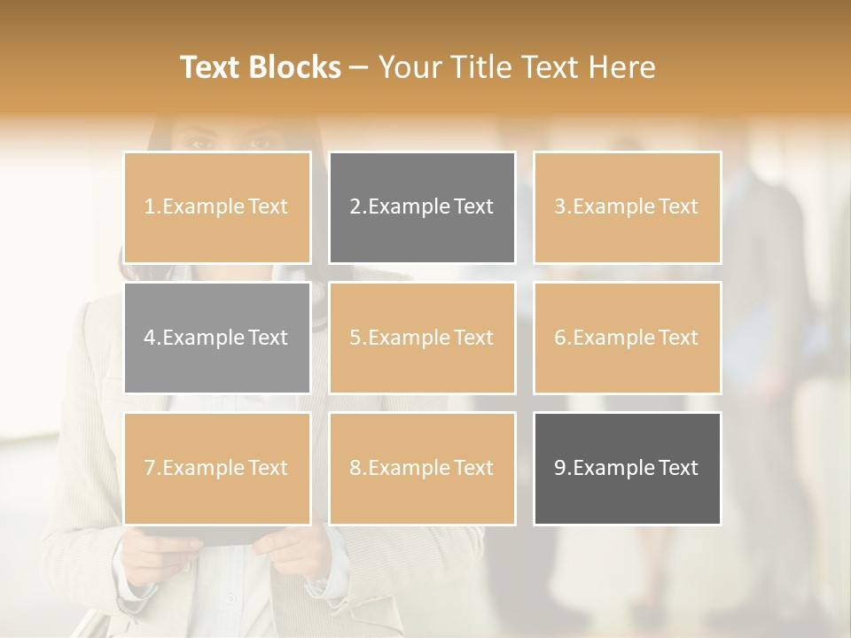 Person Lovely Ambition PowerPoint Template