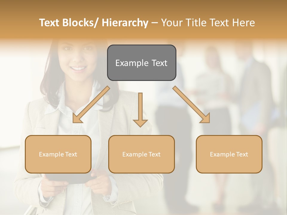 Person Lovely Ambition PowerPoint Template