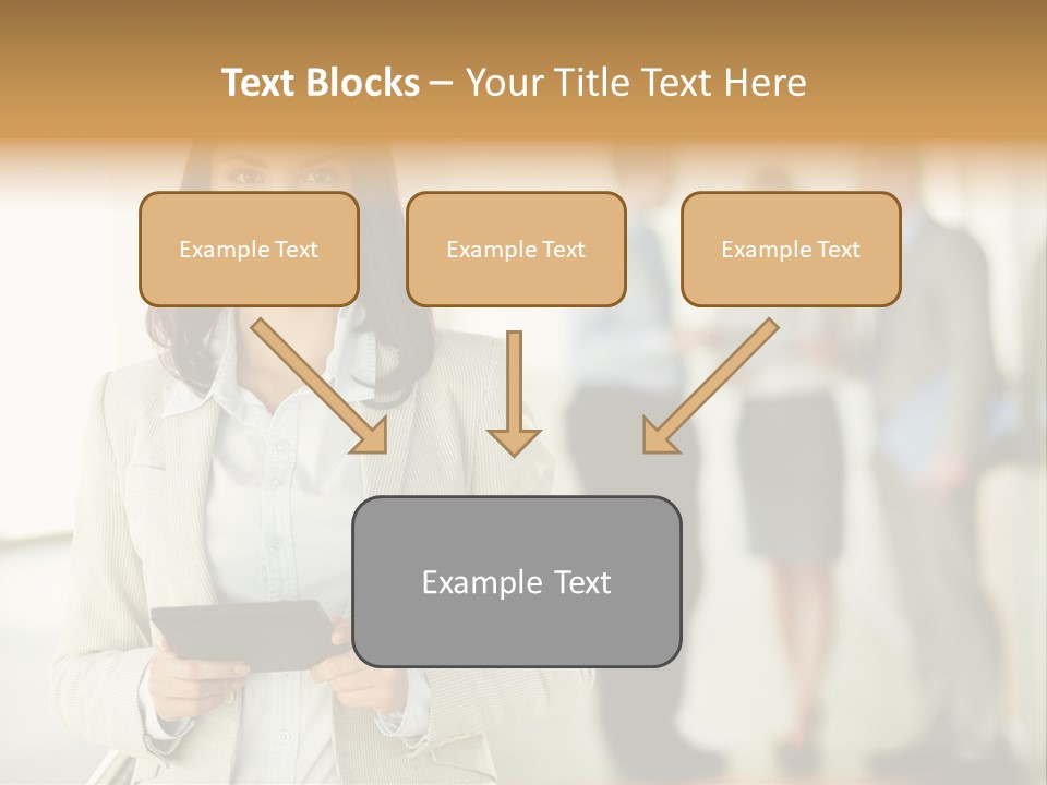 Person Lovely Ambition PowerPoint Template
