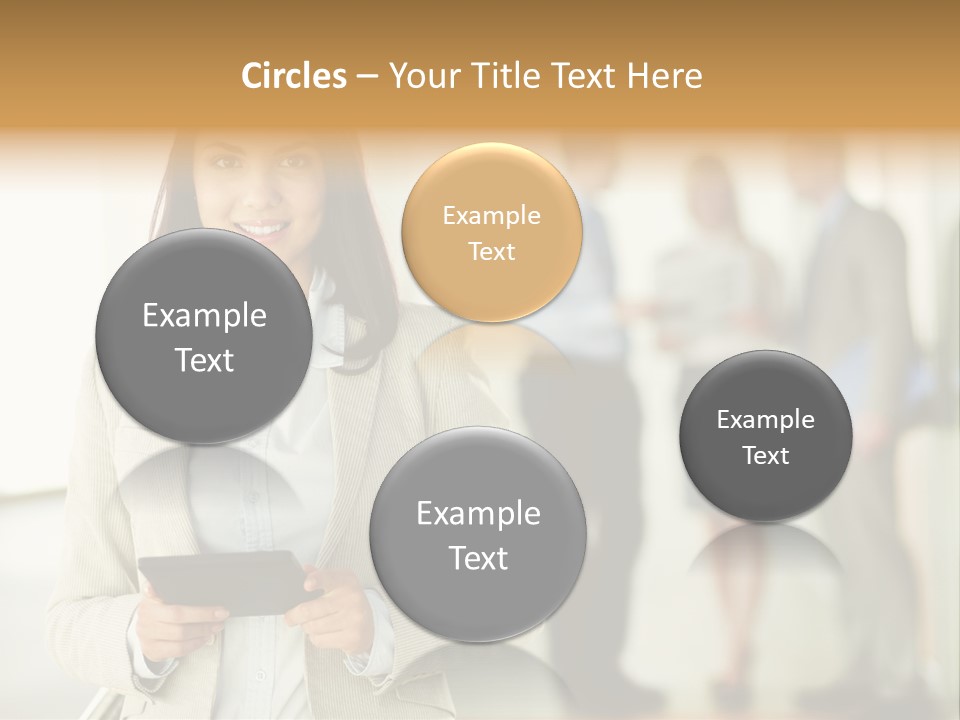 Person Lovely Ambition PowerPoint Template