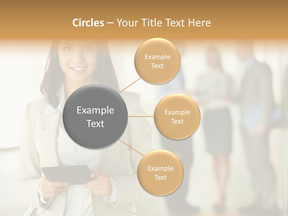 Person Lovely Ambition PowerPoint Template