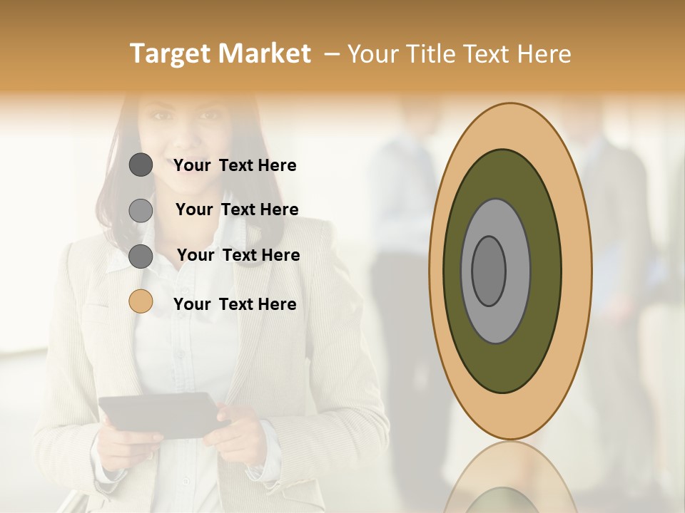 Person Lovely Ambition PowerPoint Template