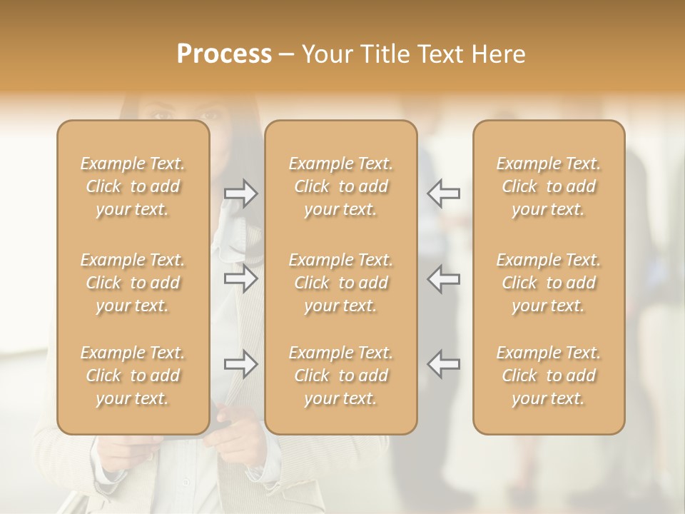 Person Lovely Ambition PowerPoint Template