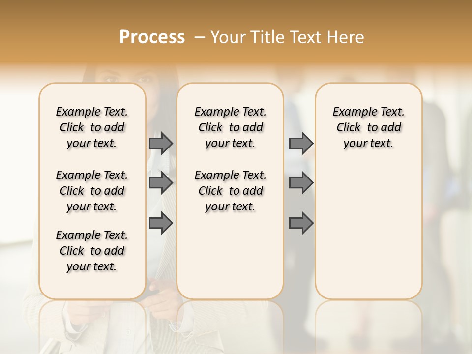 Person Lovely Ambition PowerPoint Template