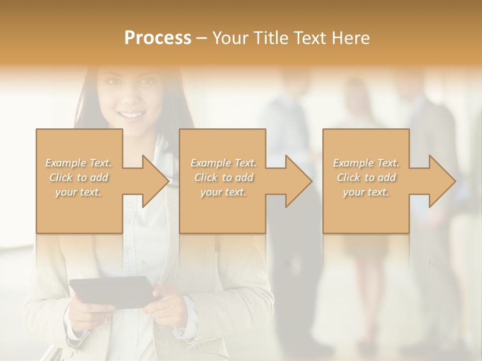 Person Lovely Ambition PowerPoint Template