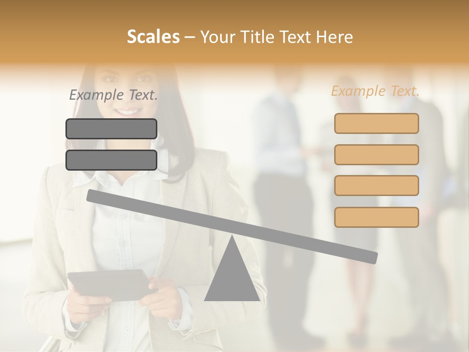 Person Lovely Ambition PowerPoint Template