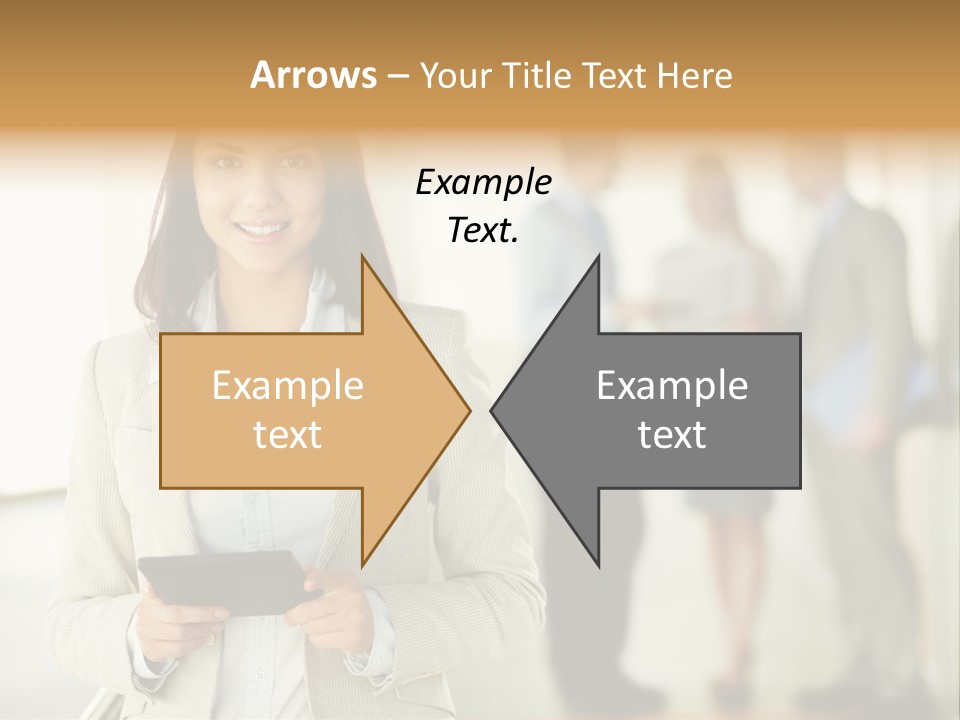 Person Lovely Ambition PowerPoint Template