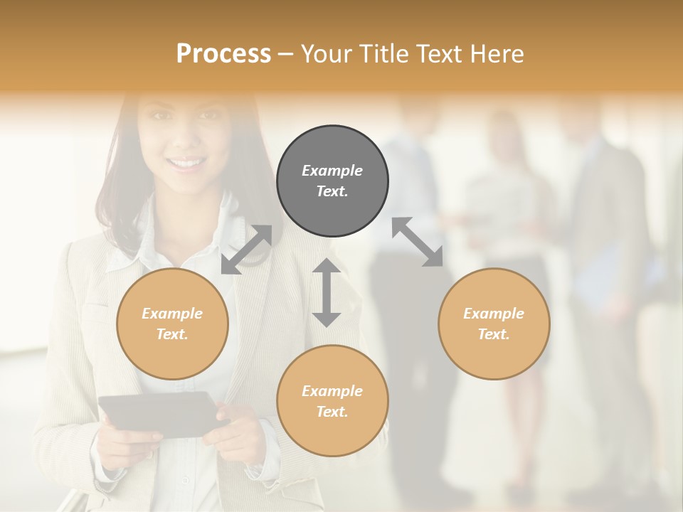 Person Lovely Ambition PowerPoint Template