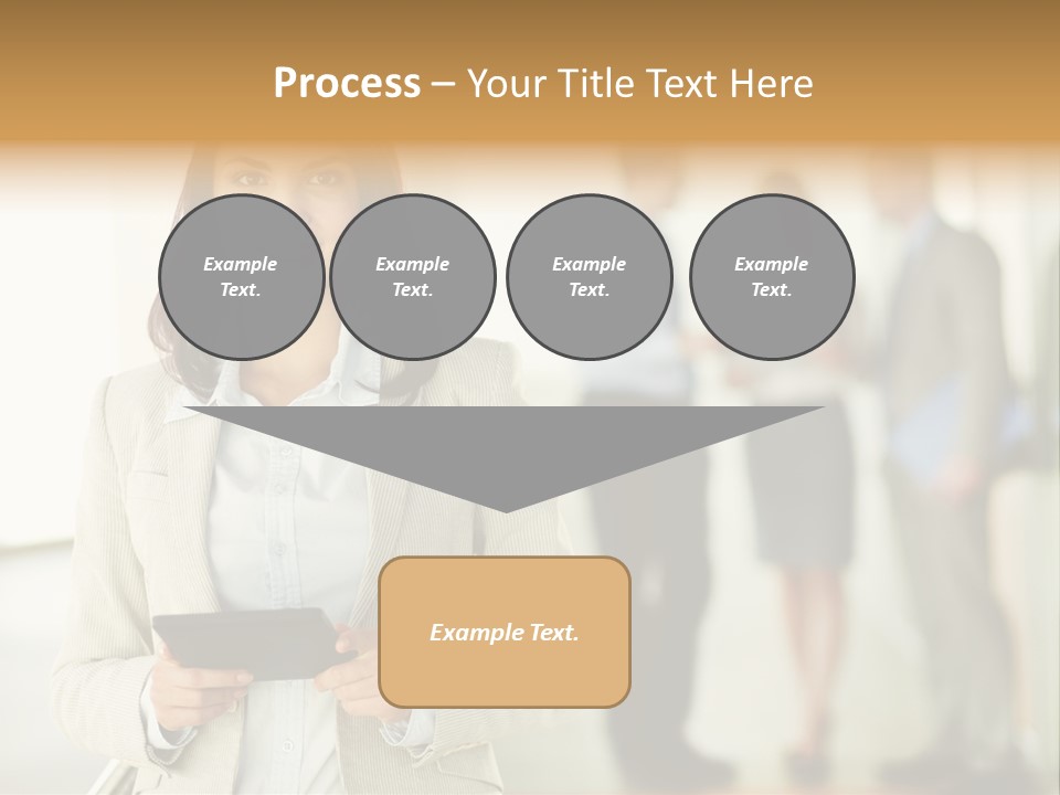 Person Lovely Ambition PowerPoint Template