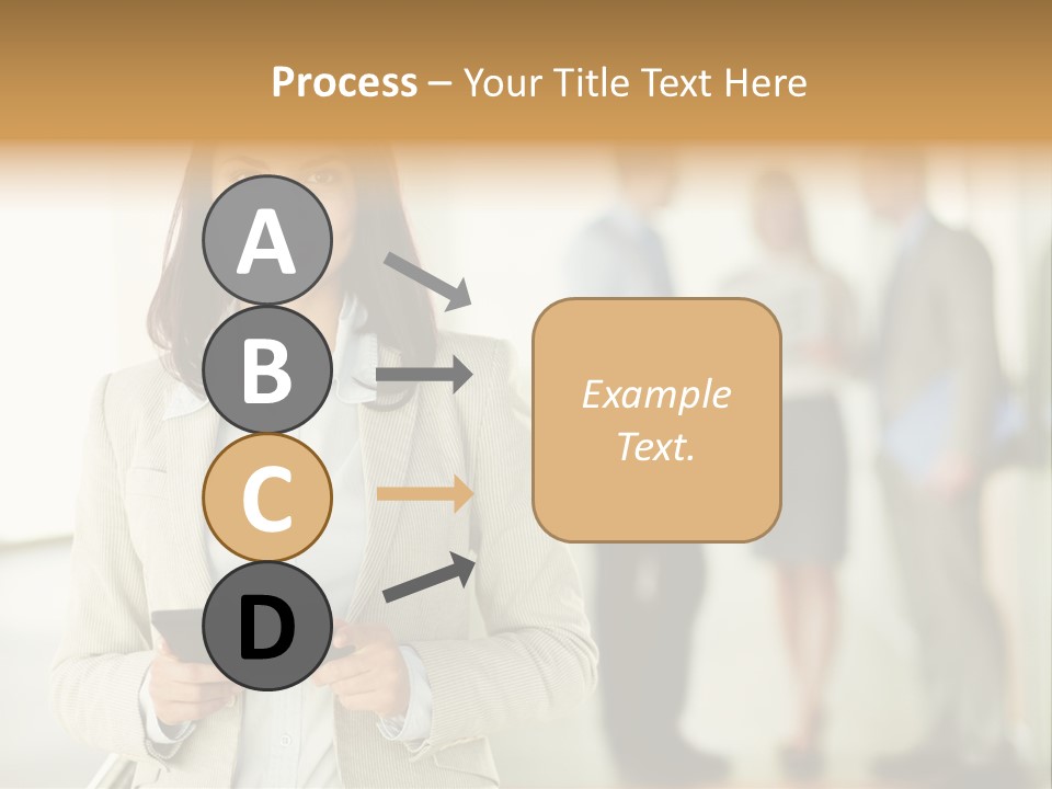 Person Lovely Ambition PowerPoint Template