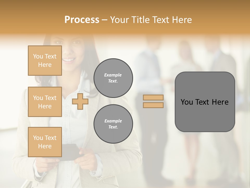 Person Lovely Ambition PowerPoint Template