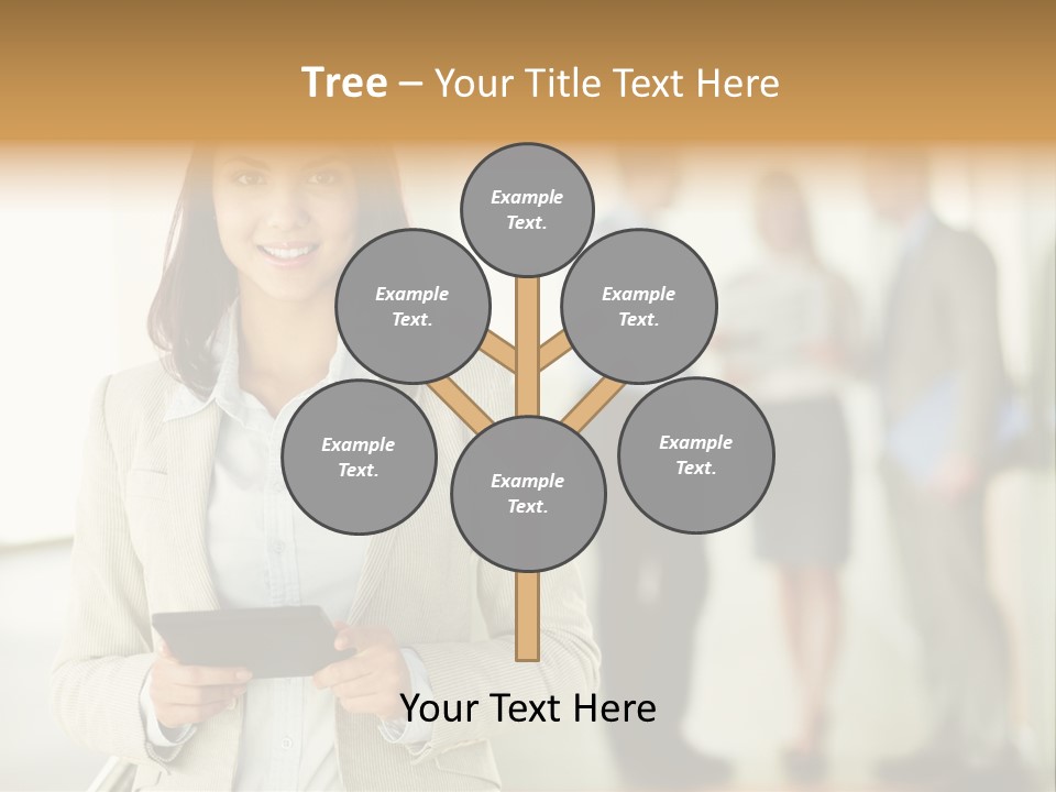 Person Lovely Ambition PowerPoint Template