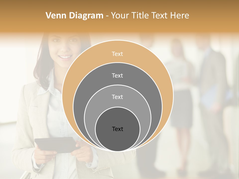 Person Lovely Ambition PowerPoint Template