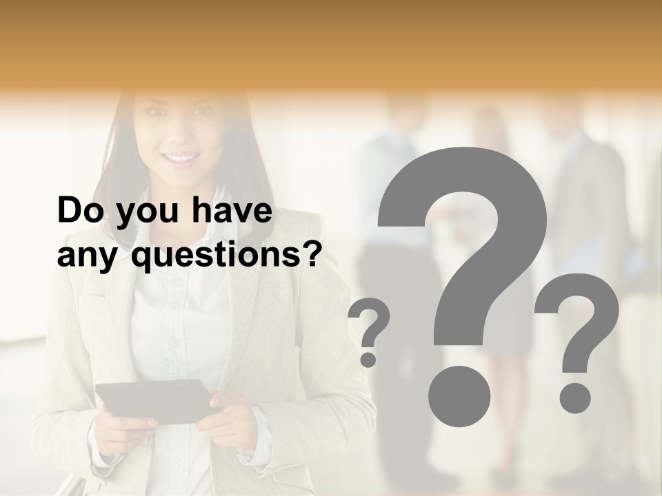 Person Lovely Ambition PowerPoint Template