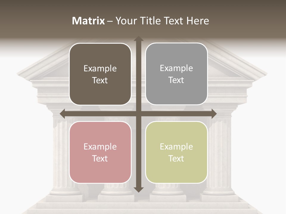 Render Old Building PowerPoint Template