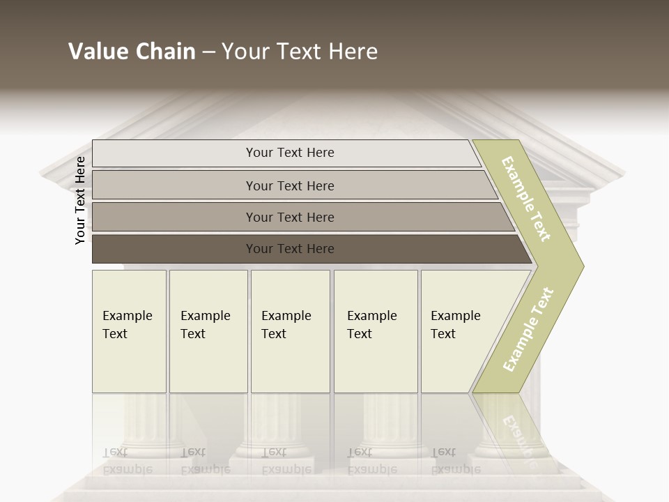 Render Old Building PowerPoint Template