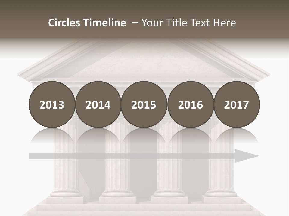 Render Old Building PowerPoint Template