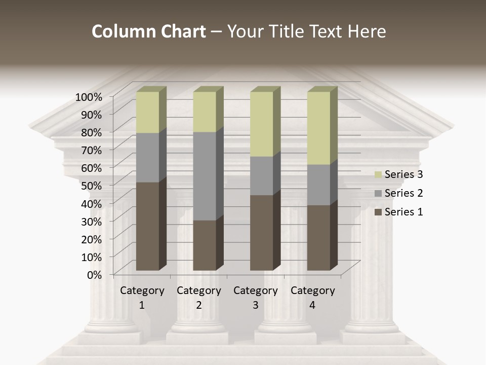 Render Old Building PowerPoint Template