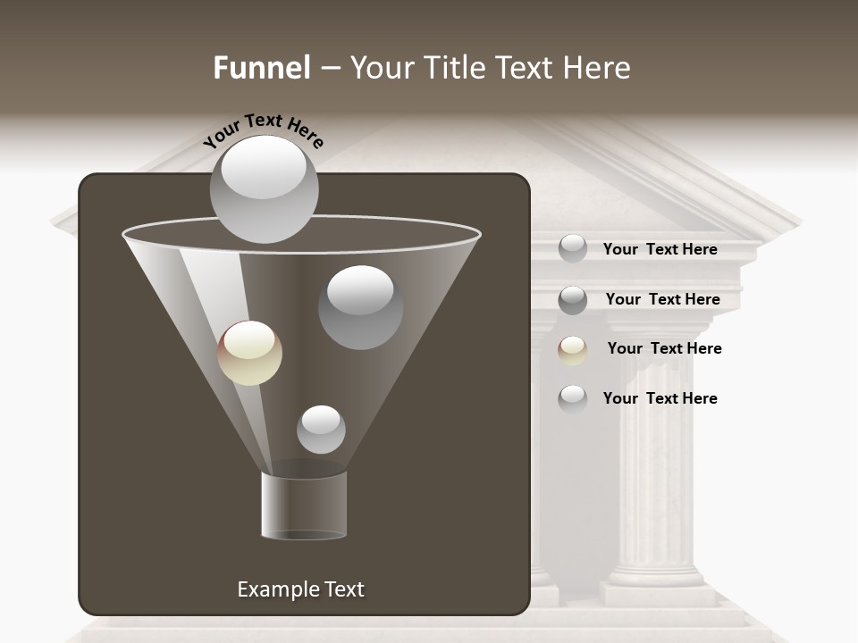 Render Old Building PowerPoint Template