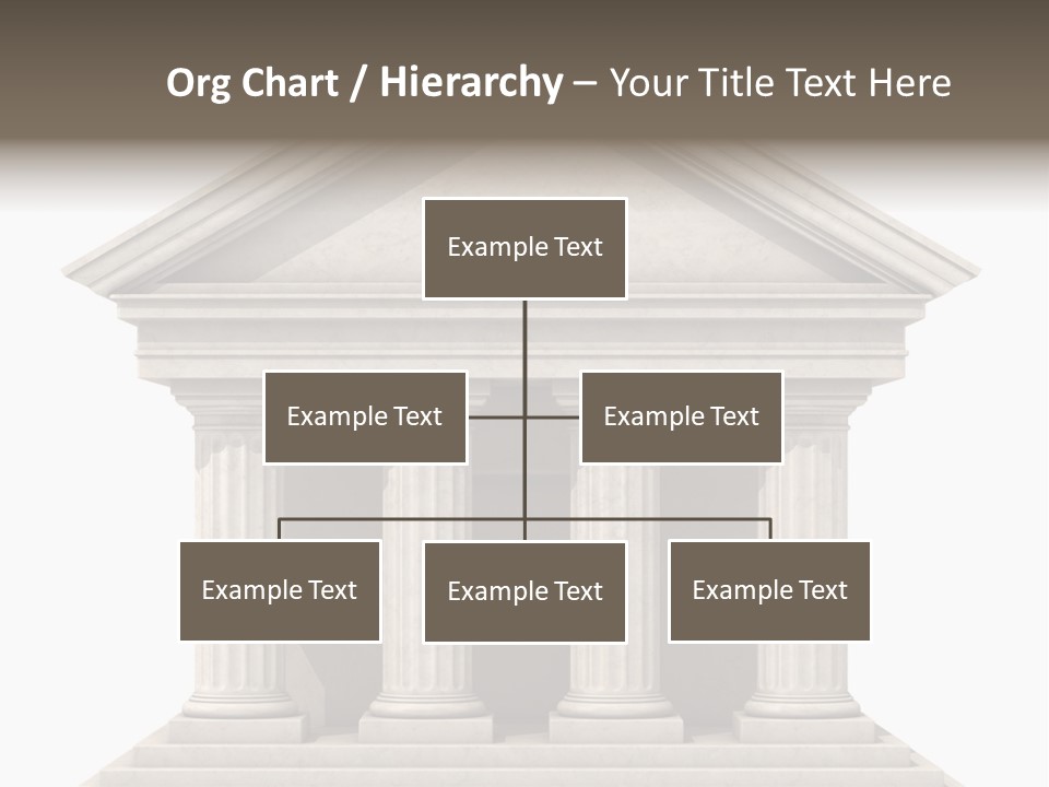 Render Old Building PowerPoint Template