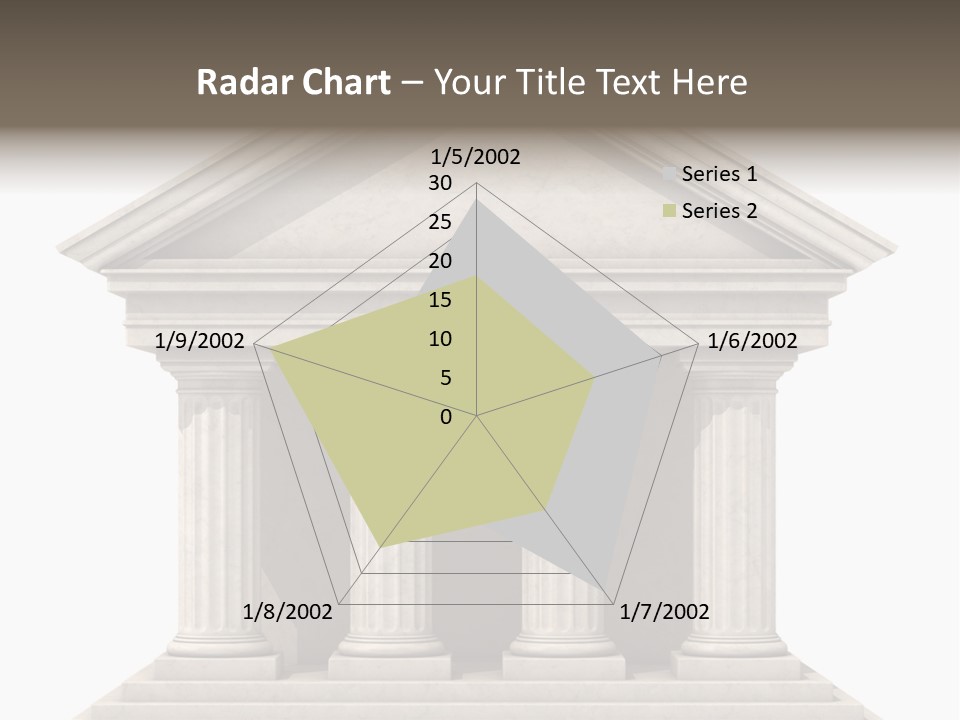 Render Old Building PowerPoint Template