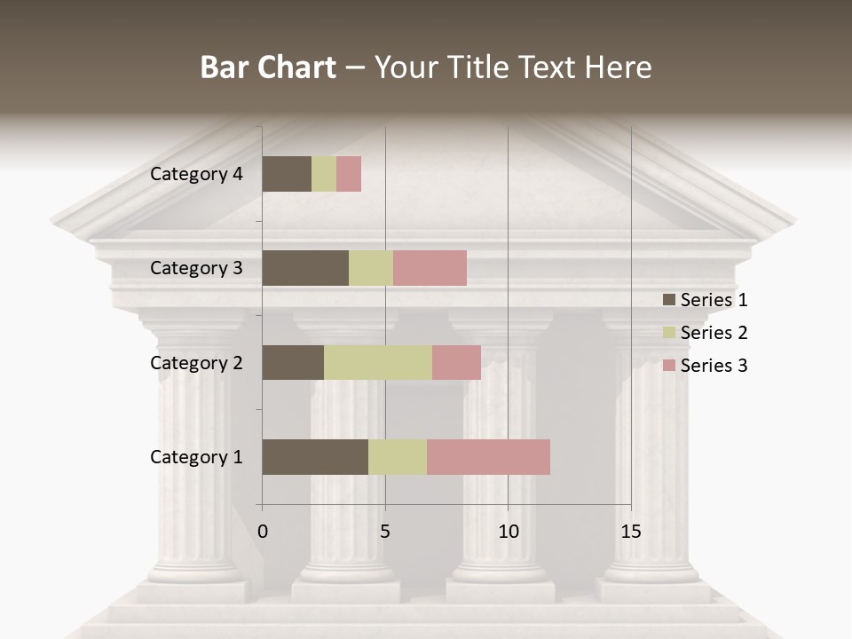 Render Old Building PowerPoint Template