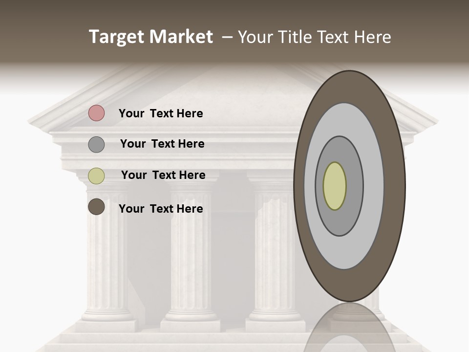 Render Old Building PowerPoint Template