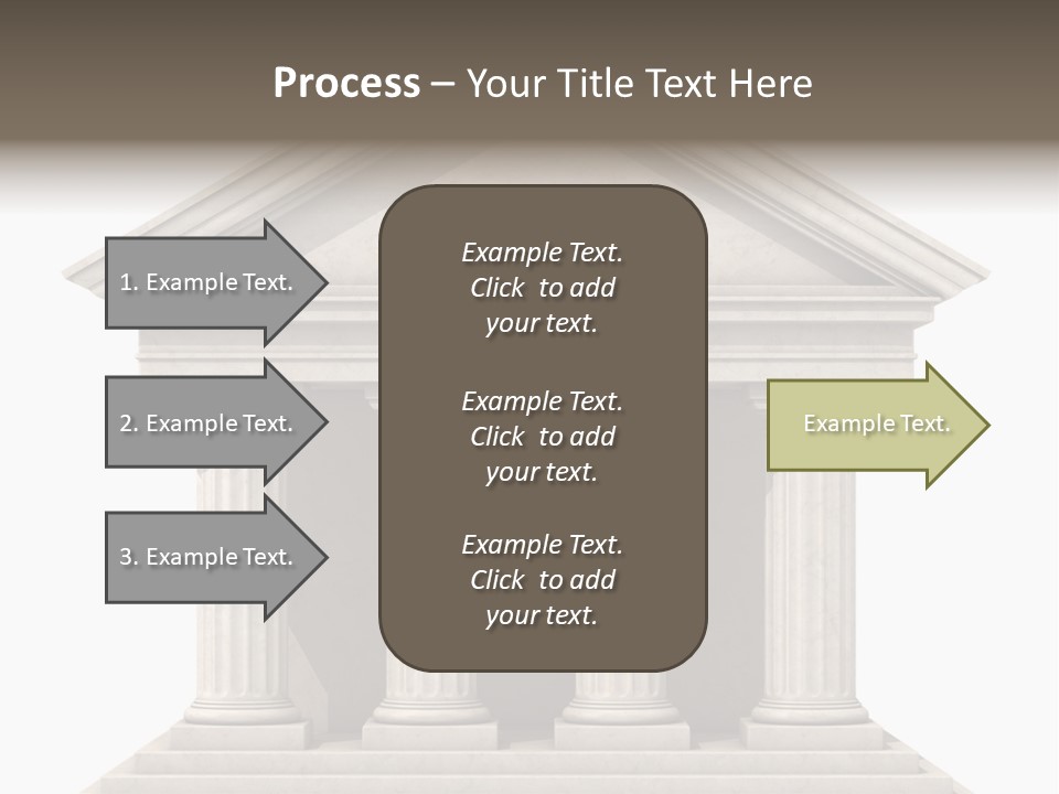 Render Old Building PowerPoint Template