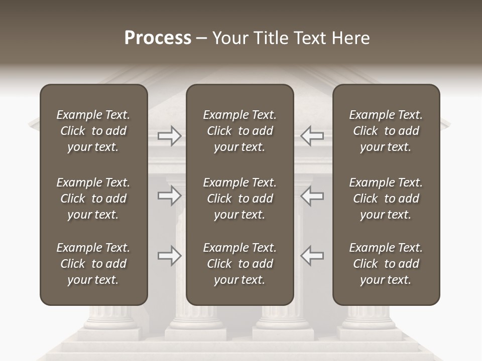 Render Old Building PowerPoint Template