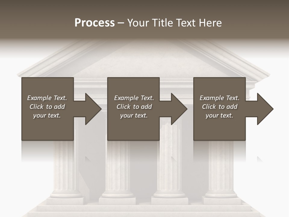 Render Old Building PowerPoint Template